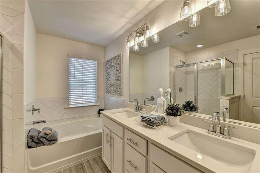 Furnished interior view inside a new home in , Conyers (Image 24). Furnished interior view inside a new home in , Conyers (Image 24).