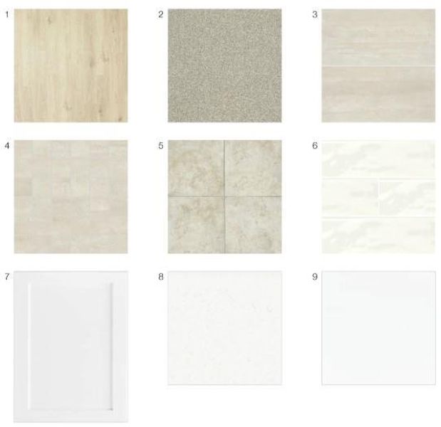 Sample of building materials used in homes in Towson Village, Peachtree City (Image 4). Sample of building materials used in homes in Towson Village, Peachtree City (Image 4).