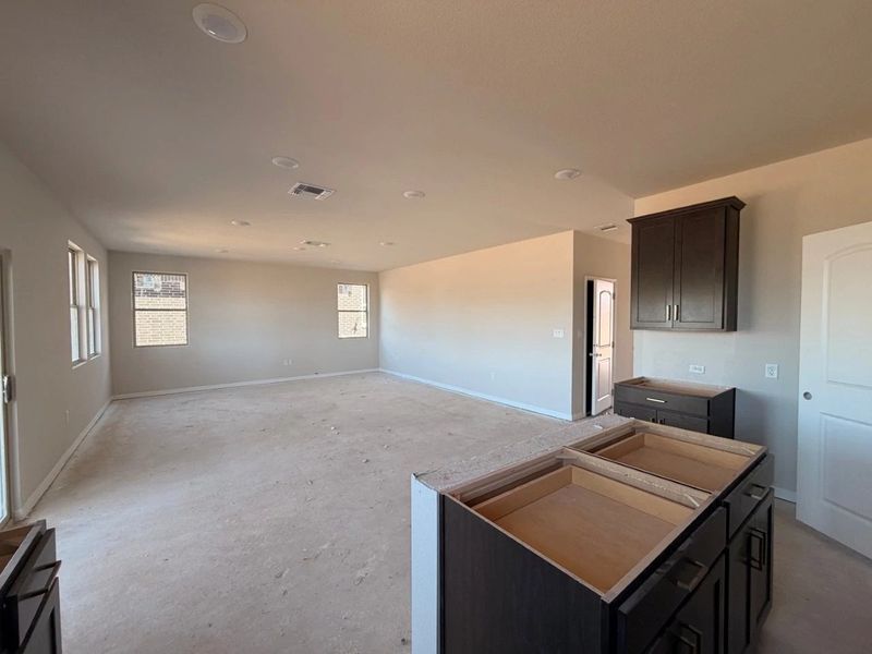In-progress construction of a new home in The Colony, Bastrop, TX (Image 11).