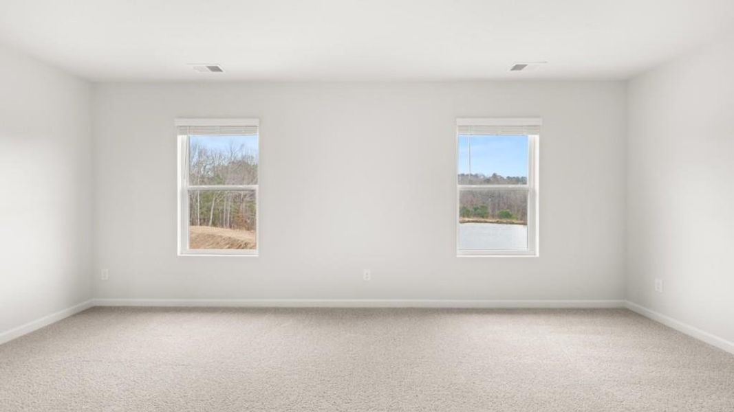 Spacious, unfurnished interior of a new home in Thompson Ridge, Dallas (Image 10). Spacious, unfurnished interior of a new home in Thompson Ridge, Dallas (Image 10).