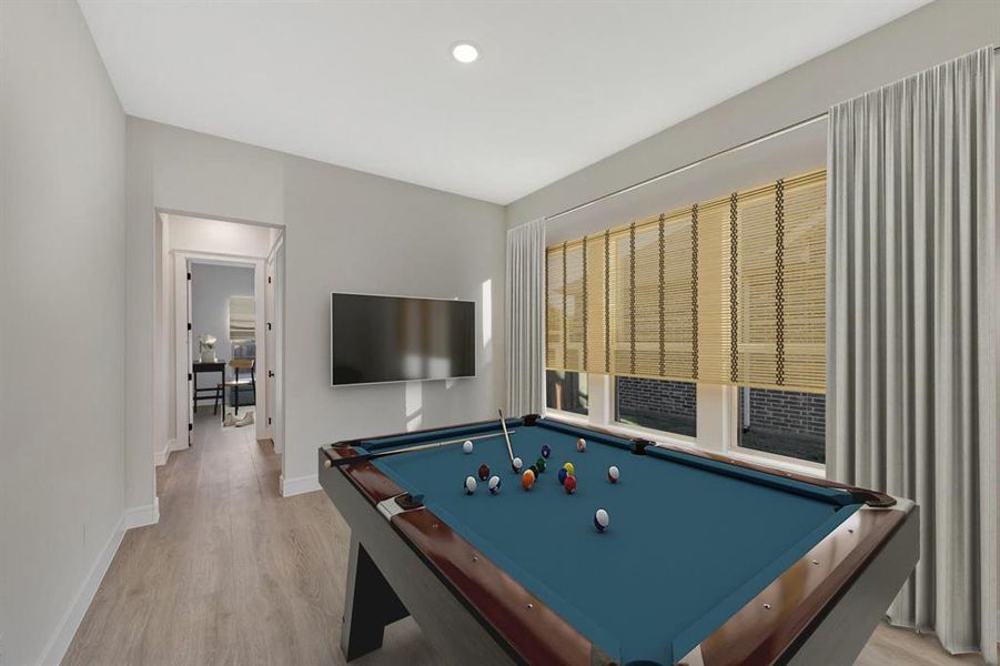 Furnished interior view inside a new home in Sterling Greene, Arlington (Image 17).