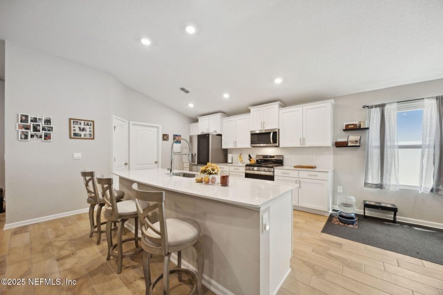Furnished interior view inside a new home in Pecan Ridge, Jacksonville (Image 9).