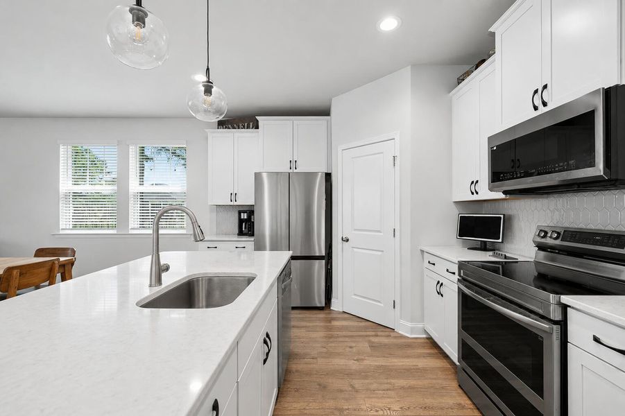 Furnished interior view inside a new home in , Manning (Image 9).