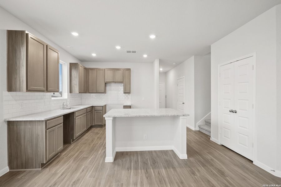 Furnished interior view inside a new home in Hunters Ranch, San Antonio (Image 9).