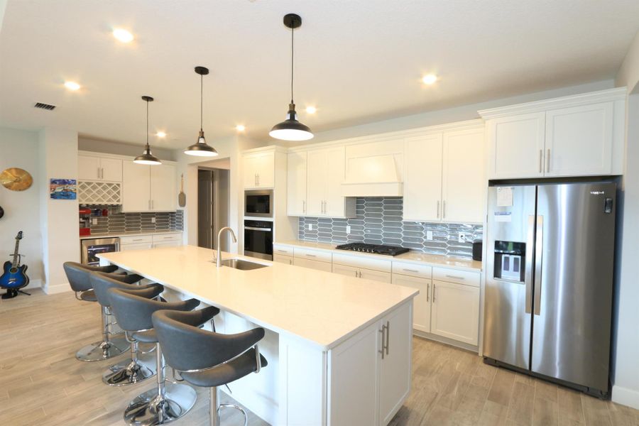 Furnished interior view inside a new home in Del Webb Tradition, Port St. Lucie (Image 13).