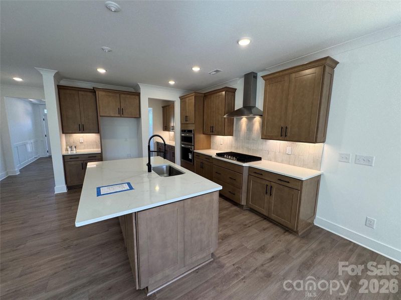 Furnished interior view inside a new home in Robinson Oaks, Gastonia (Image 14).