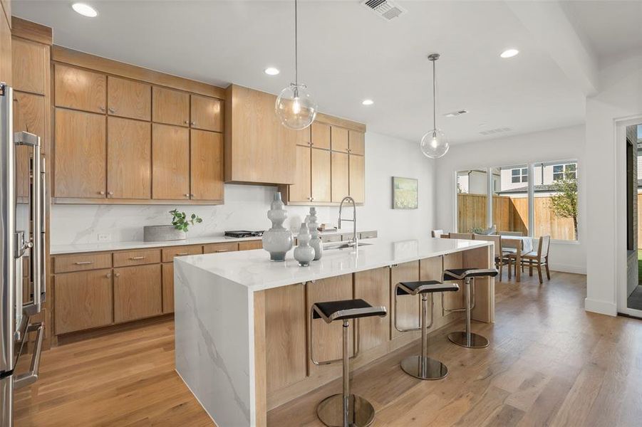 Furnished interior view inside a new home in , Dallas (Image 13). Furnished interior view inside a new home in , Dallas (Image 13).