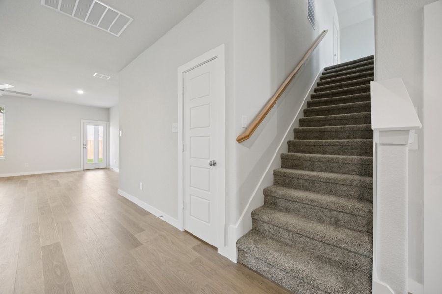 First Floor in the Haylee home plan by Trophy Signature Homes - REPRESENTATIVE PHOTO First Floor in the Haylee home plan by Trophy Signature Homes - REPRESENTATIVE PHOTO