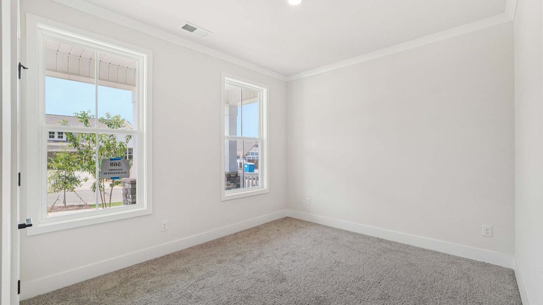 Representative unfurnished interior of a home built from the Cypress by D.R. Horton in Westport, York (Image 18).