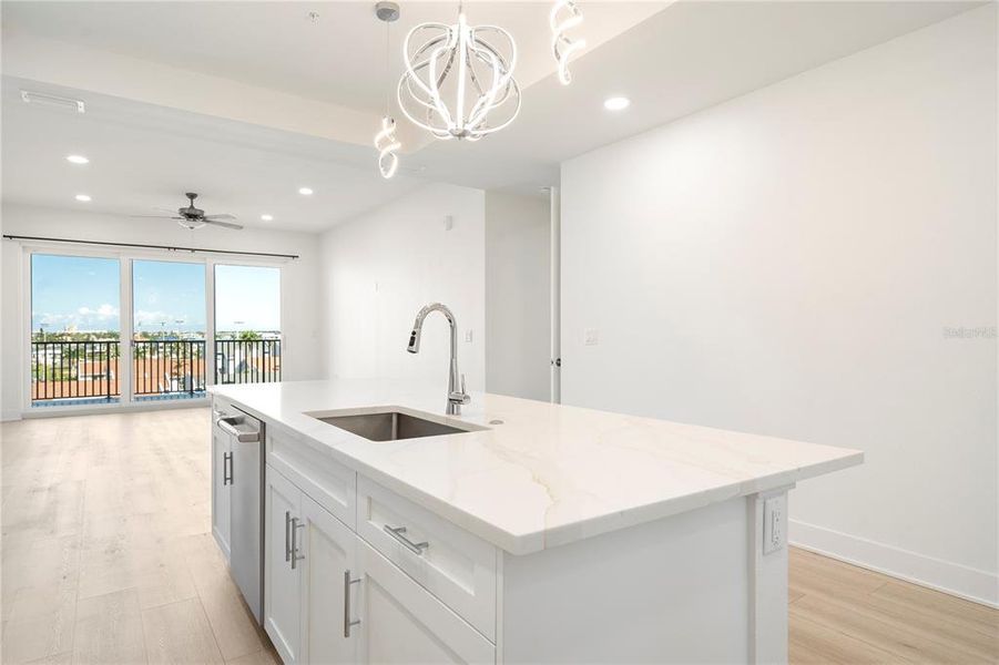 Furnished interior view inside a new home in , Madeira Beach (Image 36).