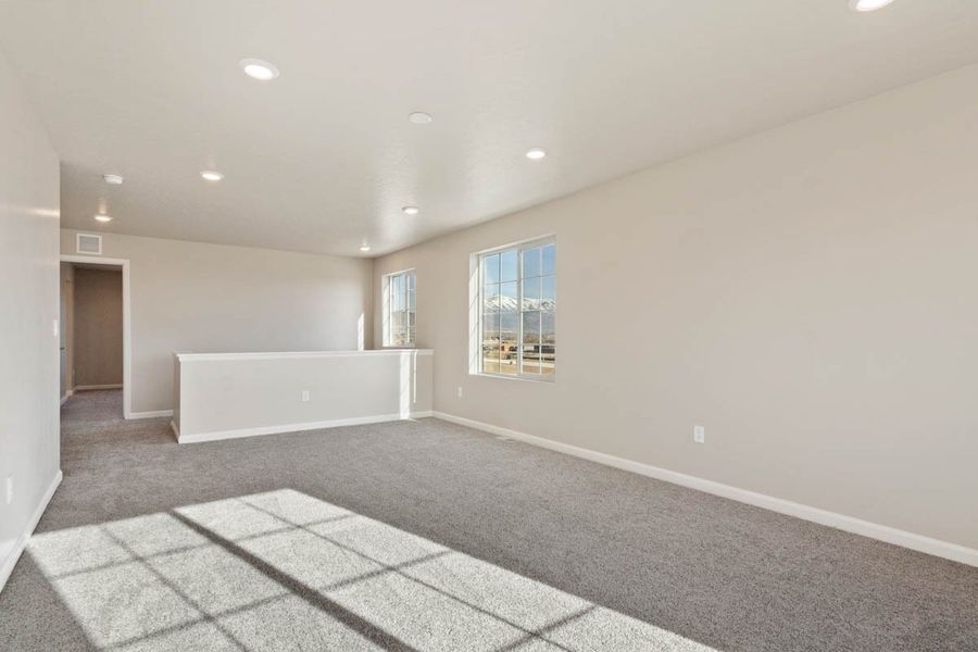 Spacious, unfurnished interior of a new home in Bradley Heights, Colorado Springs (Image 34). Spacious, unfurnished interior of a new home in Bradley Heights, Colorado Springs (Image 34).