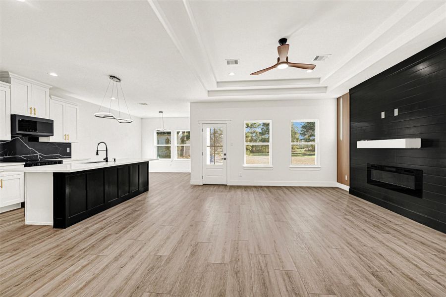 Open Concept floor plan