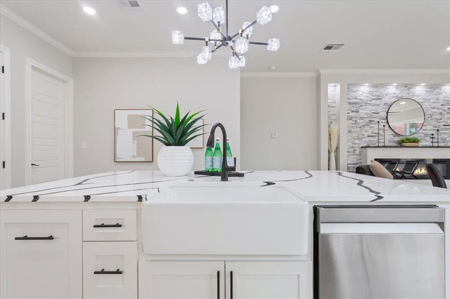 Furnished interior view inside a new home in , Riesel (Image 15). Furnished interior view inside a new home in , Riesel (Image 15).