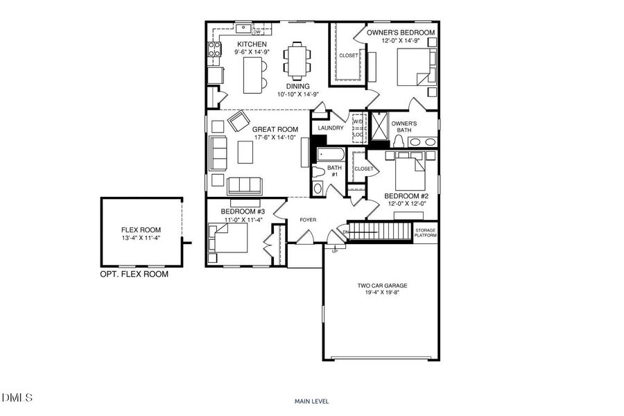 2 Tupelo Floorplan 2 Tupelo Floorplan