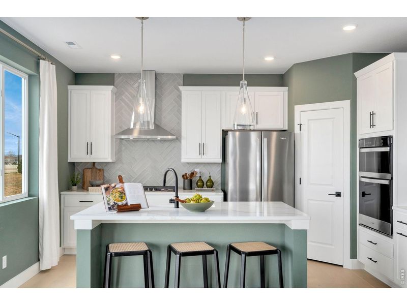 Furnished interior view inside a new home in Hidden Creek, Frederick (Image 24).