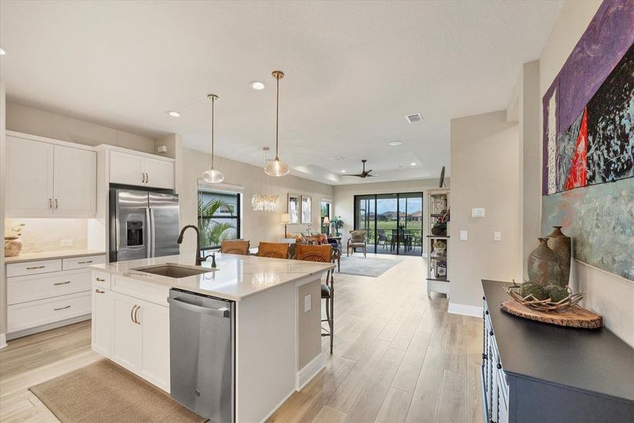 Furnished interior view inside a new home in , Englewood (Image 41).