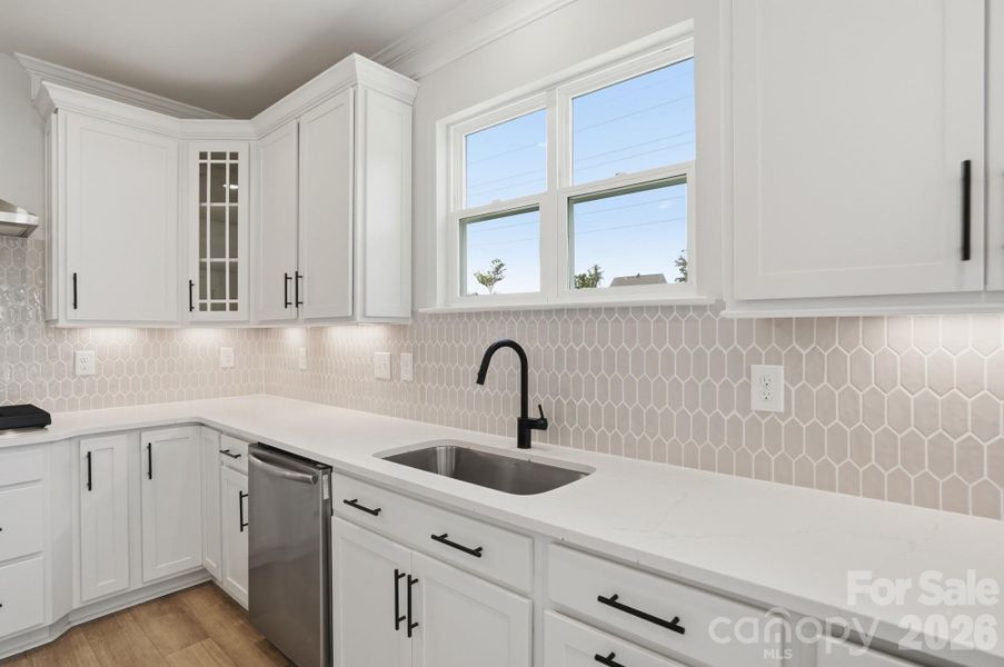 Furnished interior view inside a new home in Enclave at Riverdale, Huntersville (Image 7).