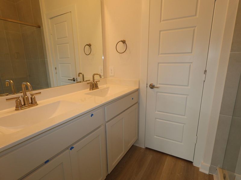 Close-up of interior finishes inside a home in Lone Star Landing, Montgomery (Image 15).