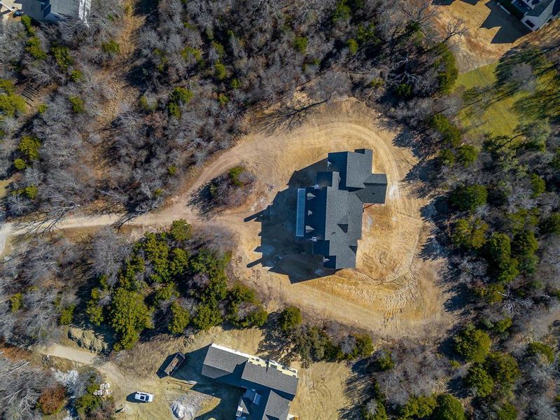 Exterior details and patio area of a home in , Aledo (Image 3).