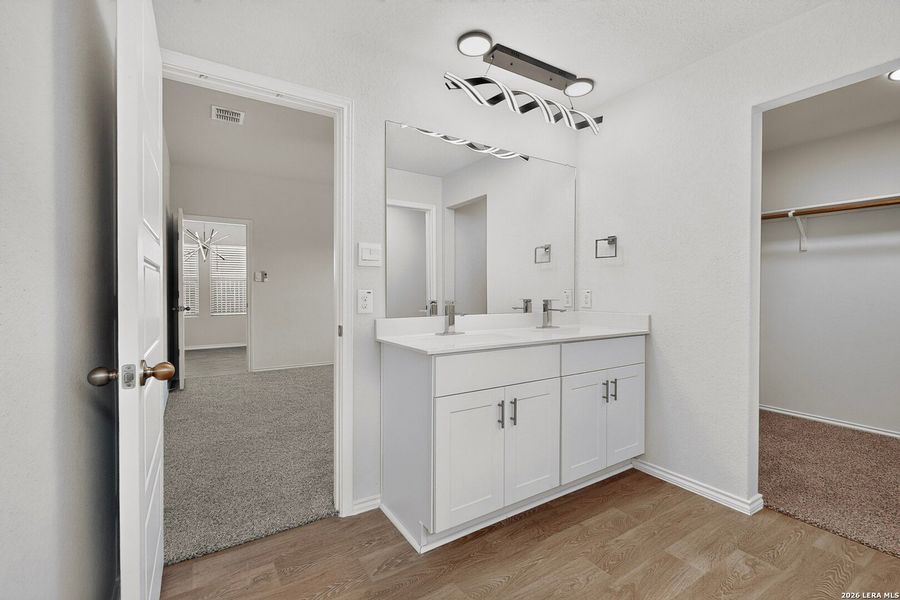 Furnished interior view inside a new home in Saengerhalle Meadows, New Braunfels (Image 9).