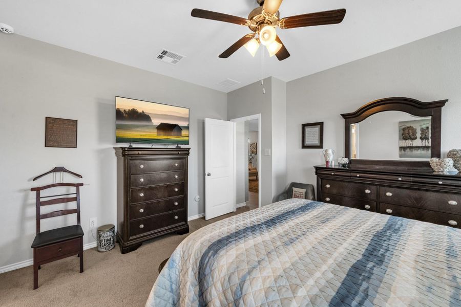 Furnished interior view inside a new home in Liberty Village, Brenham (Image 30).