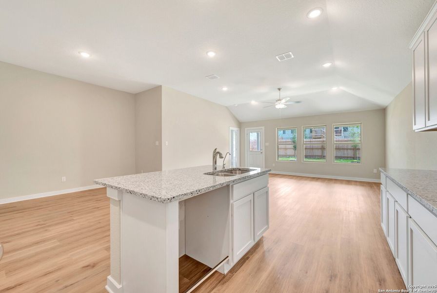 Furnished interior view inside a new home in Mesquite Ridge, San Antonio (Image 6). Furnished interior view inside a new home in Mesquite Ridge, San Antonio (Image 6).