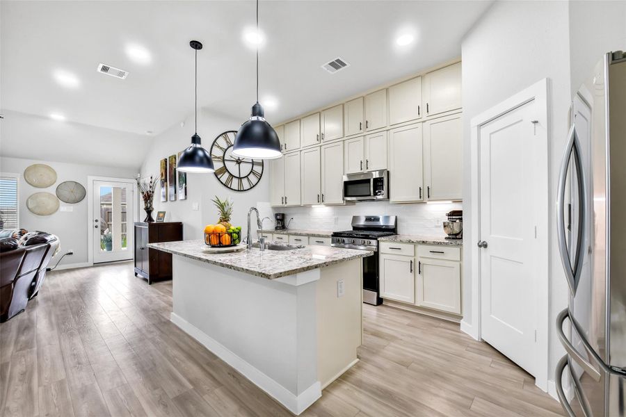 Furnished interior view inside a new home in Ambrose, La Marque (Image 9).
