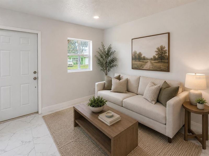Furnished interior view inside a new home in , Holiday (Image 13).