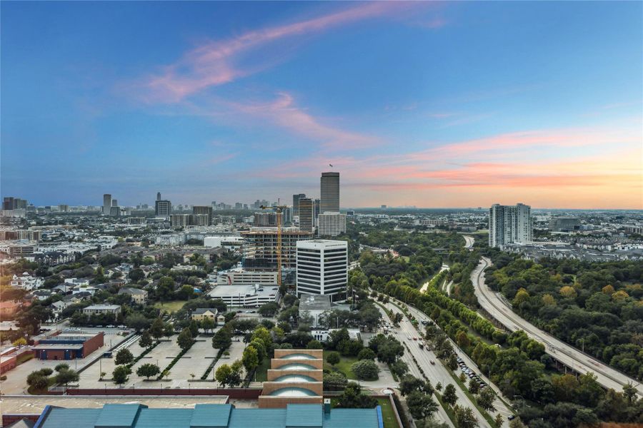 Another stunning perspective from the private balcony. Another stunning perspective from the private balcony.