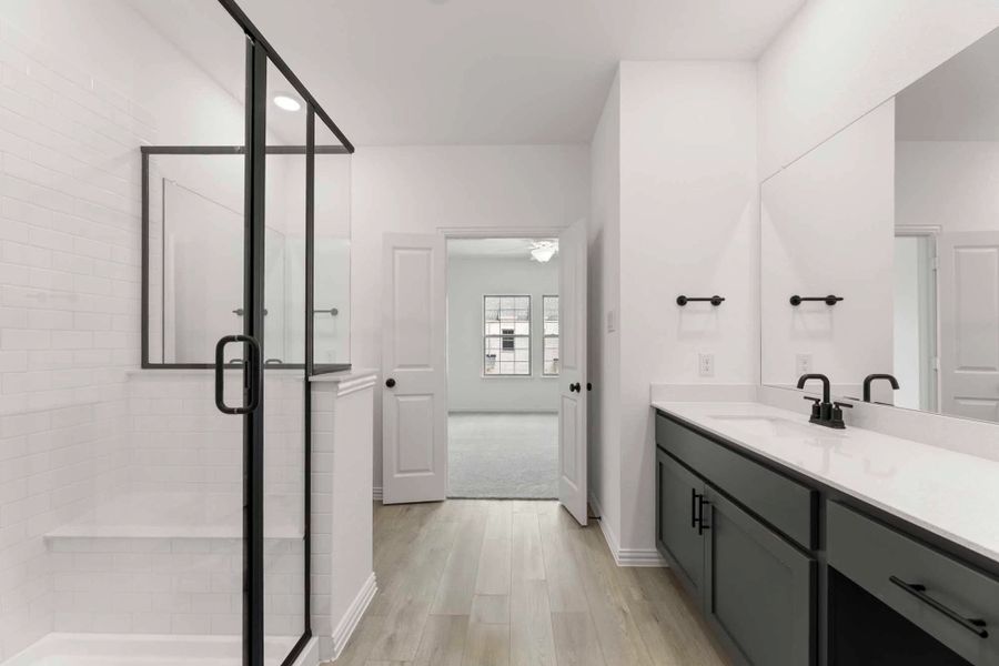 Primary Bathroom featuring the Minimalist Collection Primary Bathroom featuring the Minimalist Collection