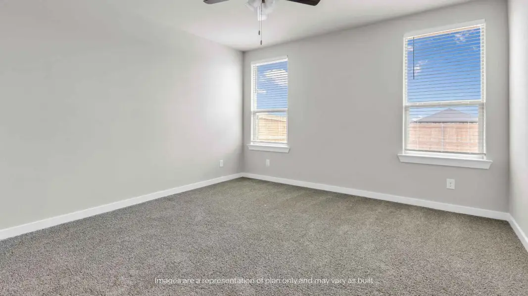 Spacious, unfurnished interior of a new home in Homestead at Parks Bell Ranch, Odessa (Image 20). Spacious, unfurnished interior of a new home in Homestead at Parks Bell Ranch, Odessa (Image 20).