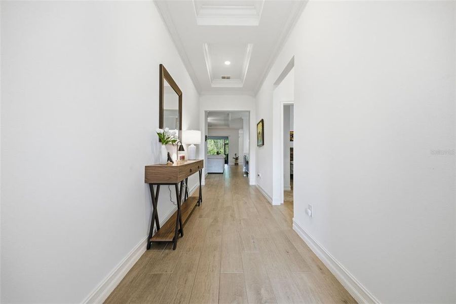 Furnished interior view inside a new home in , Land O' Lakes (Image 17).