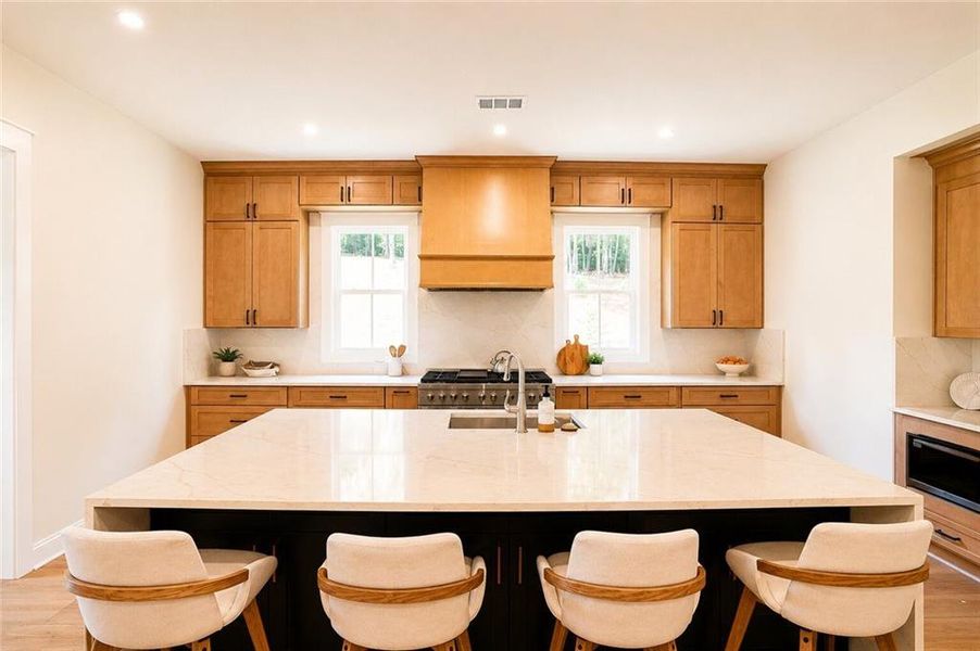 Furnished interior view inside a new home in , Dacula (Image 17).
