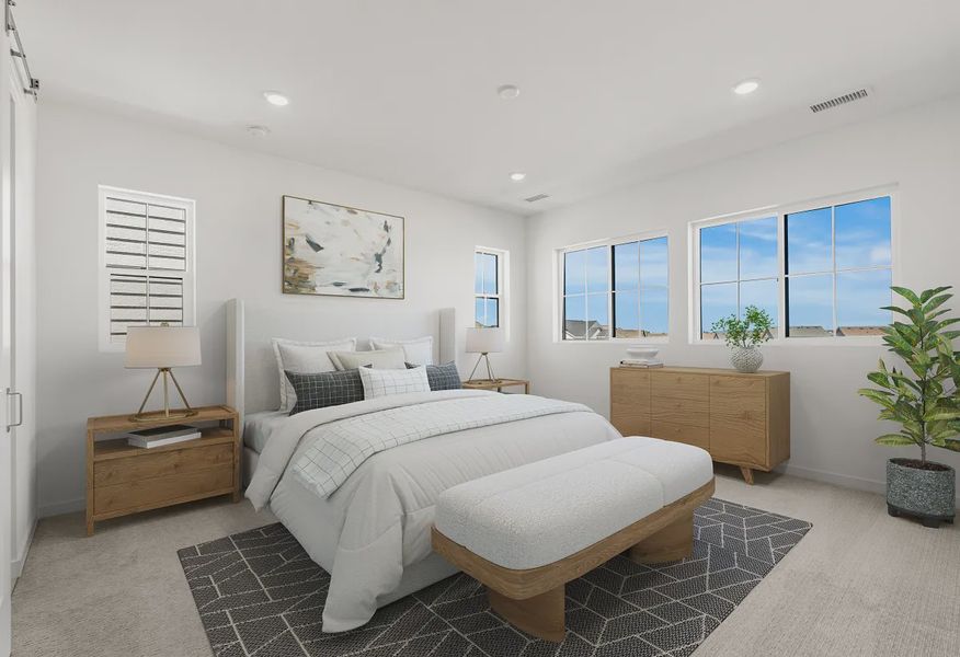 Homesite 139 Primary Bedroom - Virtually Staged - 7 of 11