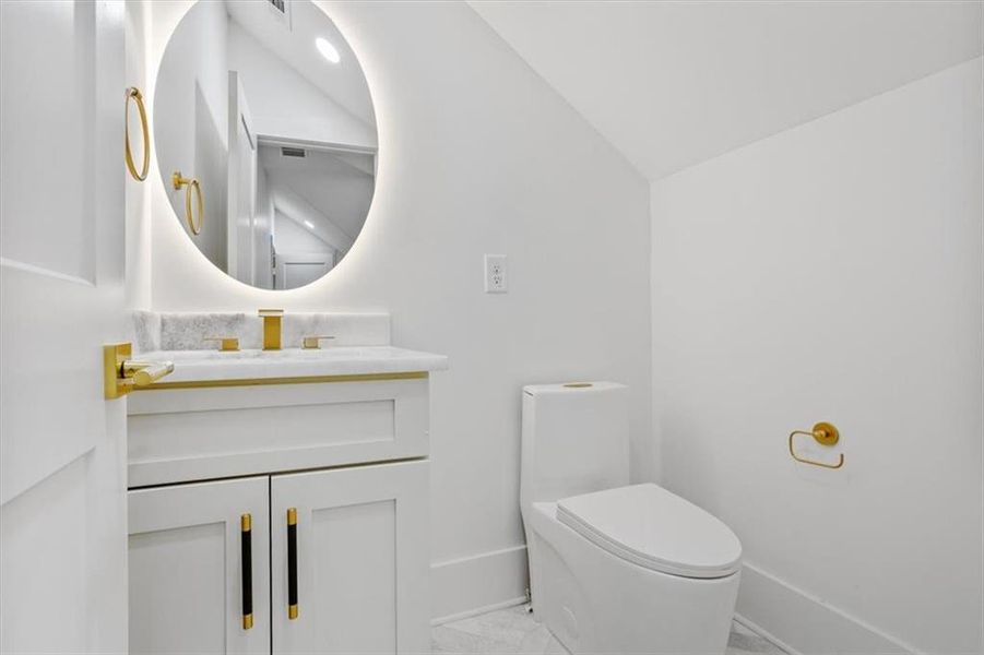 Furnished interior view inside a new home in , Canton (Image 34).