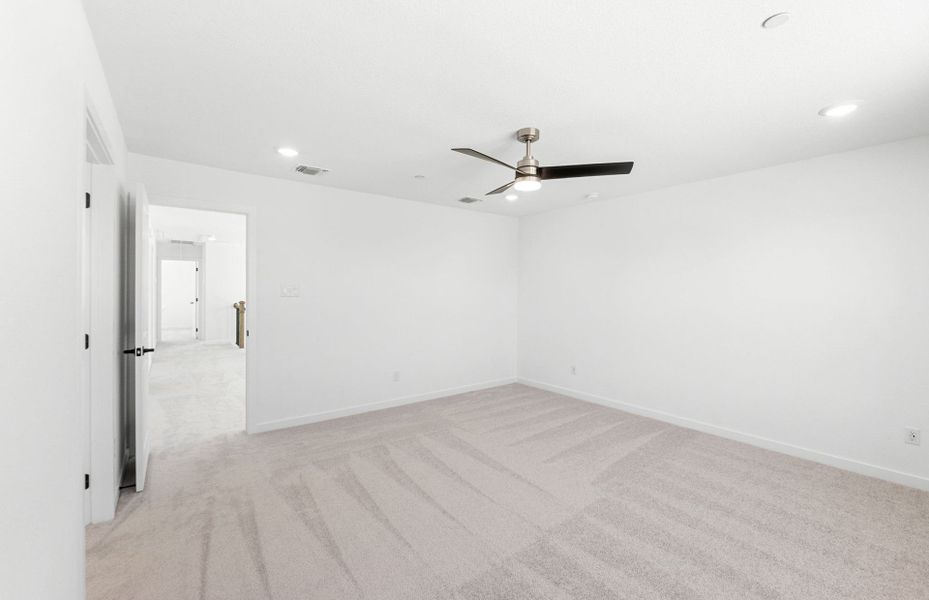 Spacious, unfurnished interior of a new home in Monarch on Main, Round Rock (Image 25). Spacious, unfurnished interior of a new home in Monarch on Main, Round Rock (Image 25).