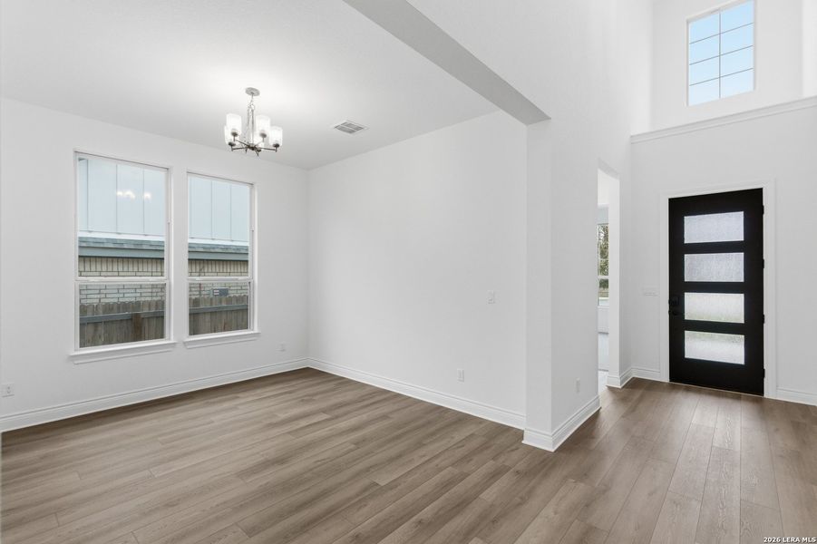 Spacious, unfurnished interior of a new home in Corley Farms, Boerne (Image 21). Spacious, unfurnished interior of a new home in Corley Farms, Boerne (Image 21).