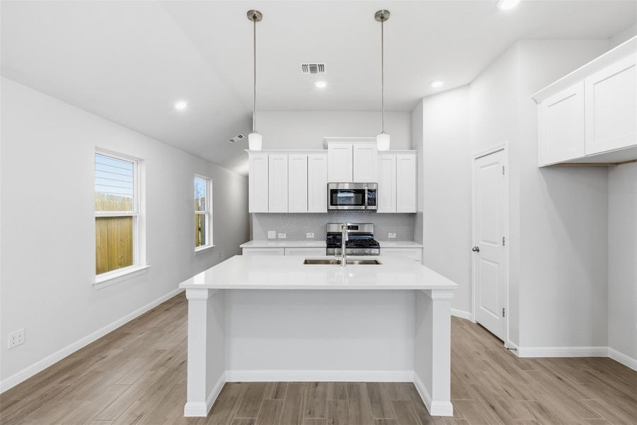 Furnished interior view inside a new home in Butler Farms, Liberty Hill (Image 6).