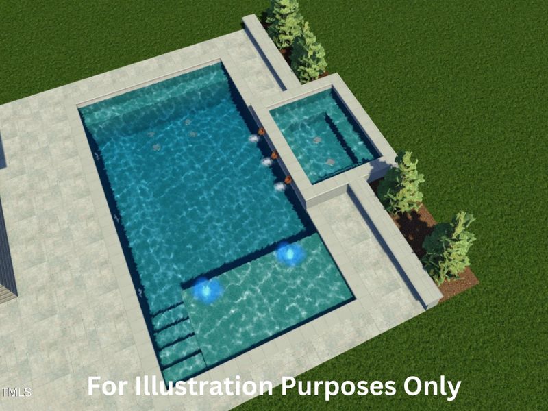 Pool Rendering 3 - Lot 6