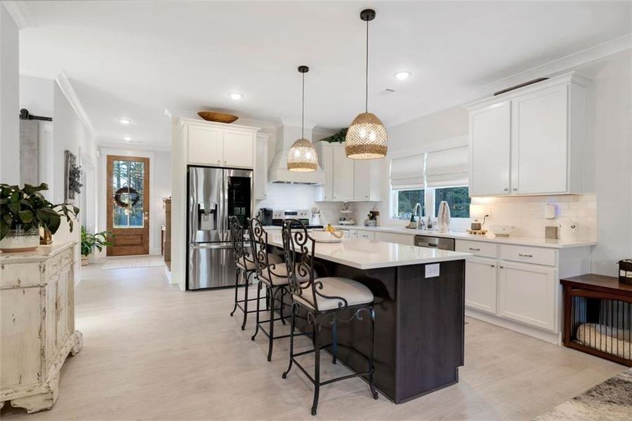 Furnished interior view inside a new home in , Commerce (Image 13).