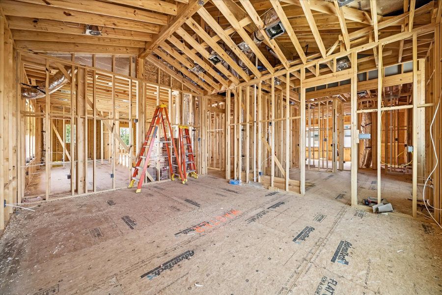 Alternate view of primary bedroom *Current construction 4/7/26