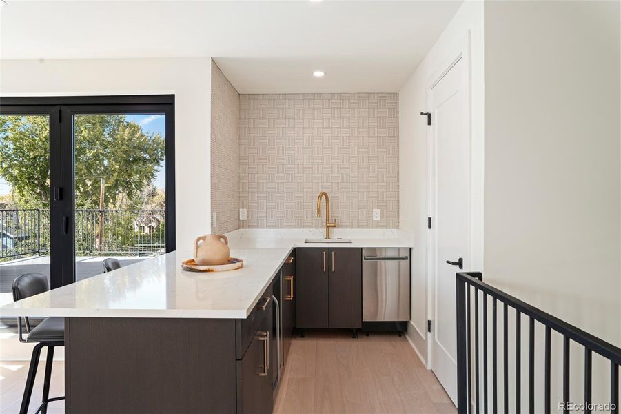 Furnished interior view inside a new home in , Denver (Image 7).
