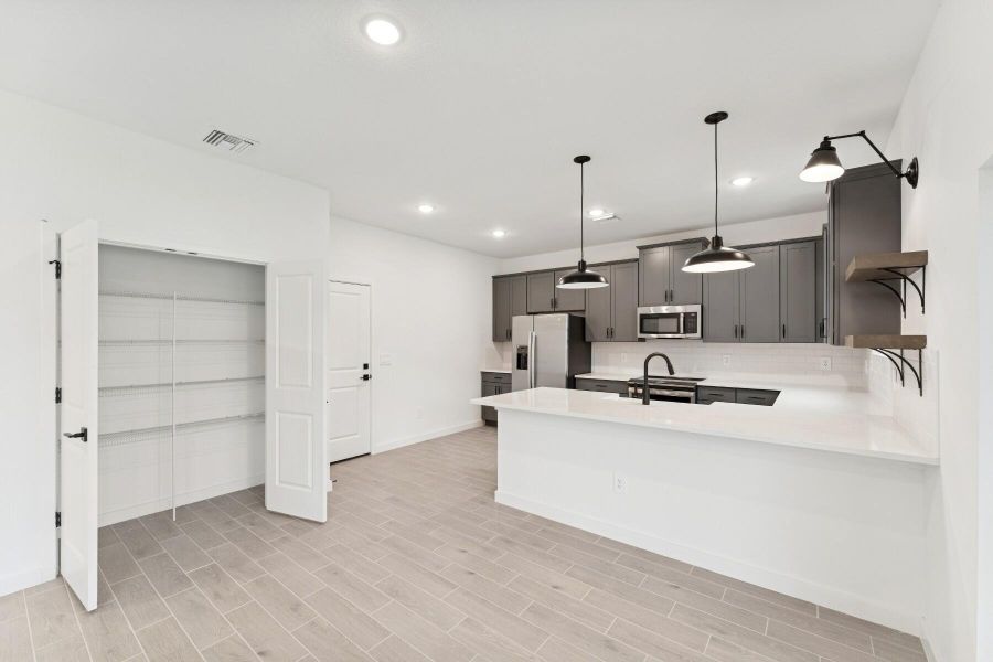 Furnished interior view inside a new home in , Fort Pierce (Image 14).