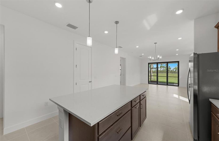 Furnished interior view inside a new home in Del Webb Catalina, Lakewood Ranch (Image 10).