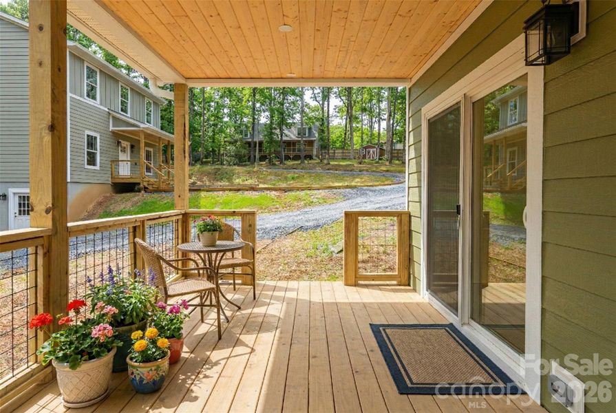 Exterior details and patio area of a home in , Fairview (Image 29).