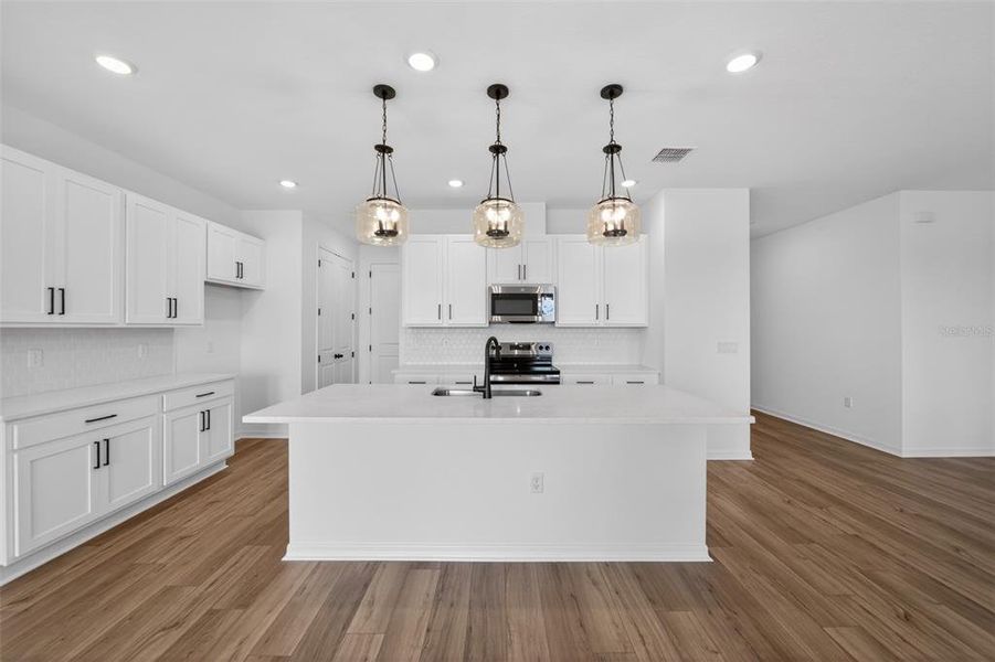 Furnished interior view inside a new home in Tyson Reserve, St. Cloud (Image 10).