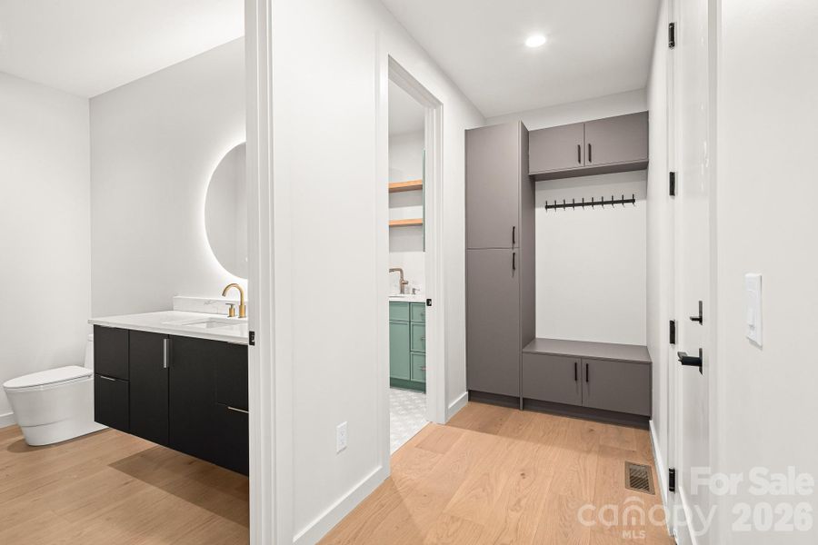 Furnished interior view inside a new home in , Candler (Image 13).