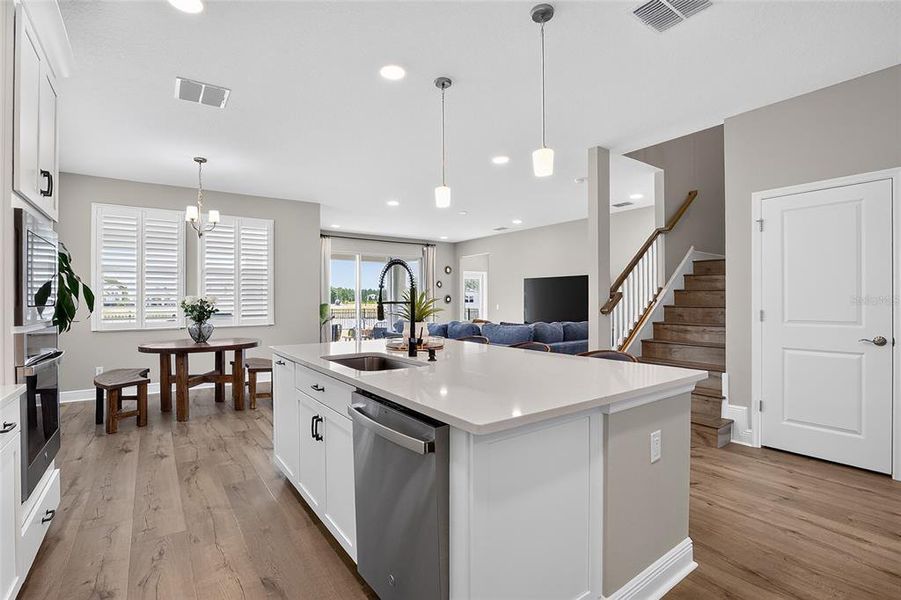 Furnished interior view inside a new home in , Wesley Chapel (Image 15).