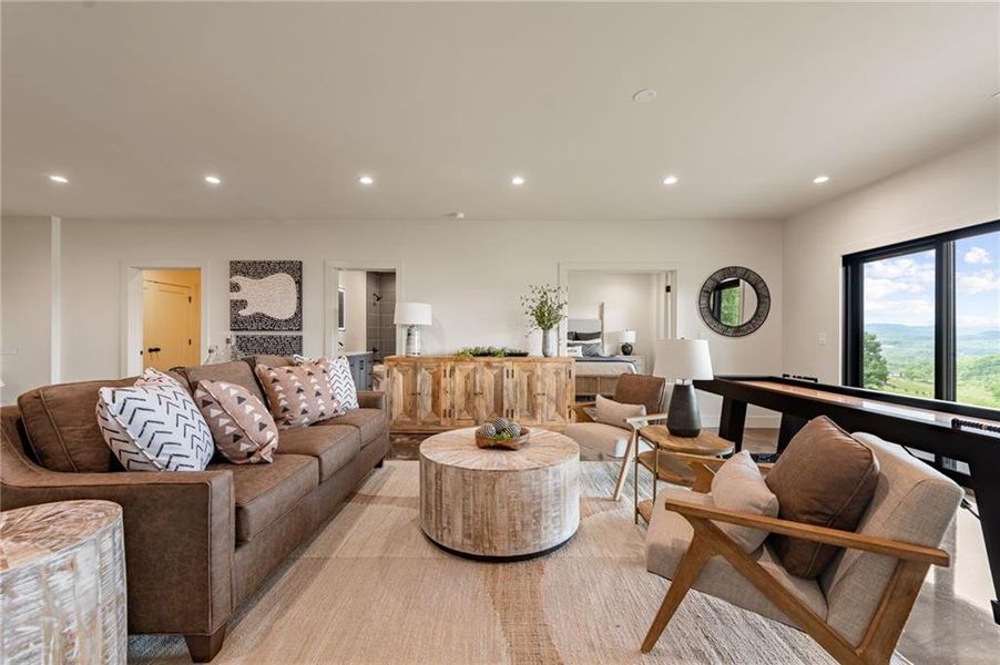 Furnished interior view inside a new home in , Morganton (Image 6).