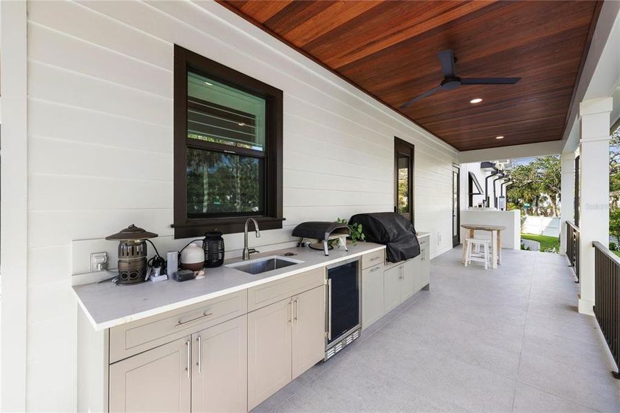 Exterior details and patio area of a home in , Sarasota (Image 38). Exterior details and patio area of a home in , Sarasota (Image 38).